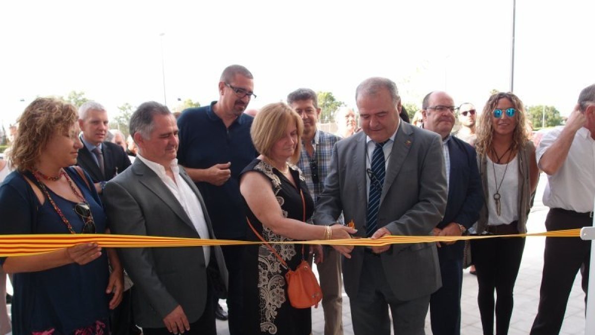 Un momento del acto inaugural, celebrado ayer a primera hora de la mañana.