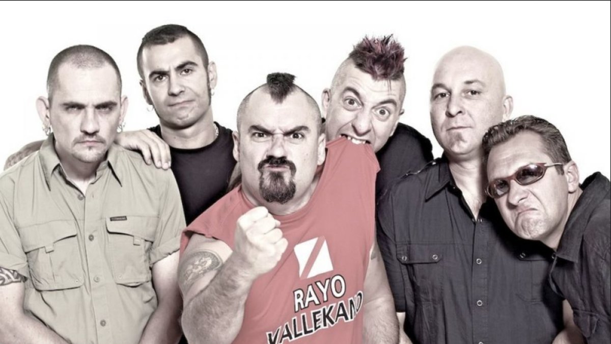 La banda madrileña SKA-P, de gran tradición nacional.