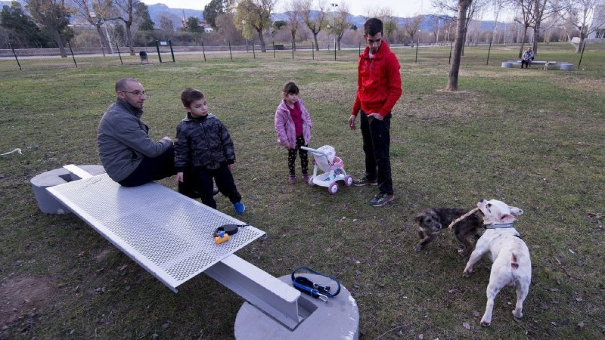 Aquesta és la segona àrea delimitada per als gossos a la ciutat.