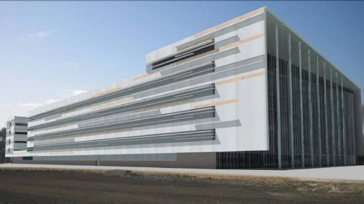 Projecte de l'edifici de la ciutat judicial de Tarragona.