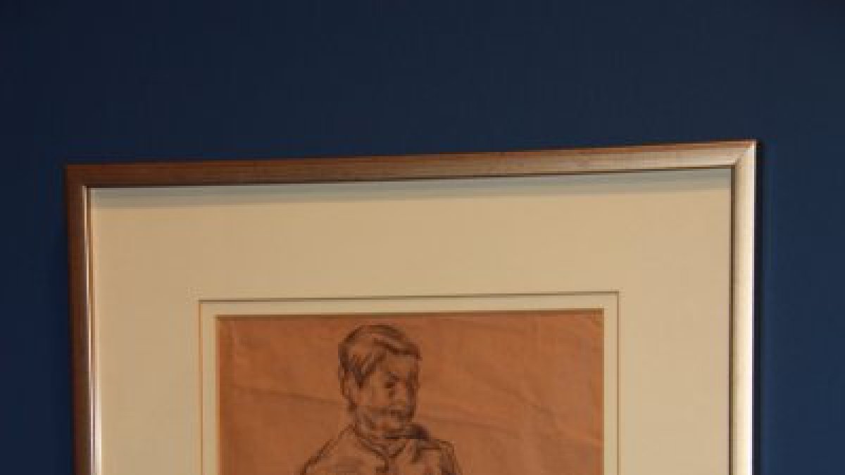 Una de les obres del pintor Francesc Gimeno que es podran veure a la mostra 'Anys de llum a la ciutat'.
