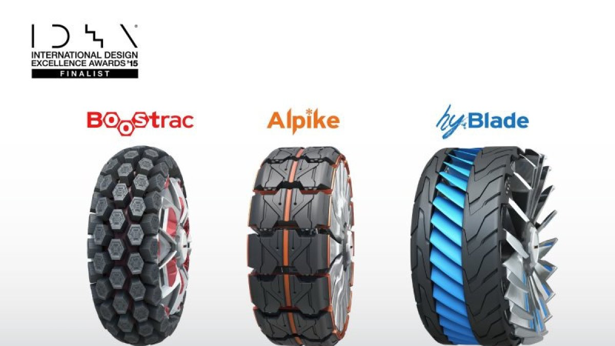 El concept de neumático Boostrac de Hankook ha sido nombrado lo ´mejor de lo mejor´ por el 2015 Red Dot Award.