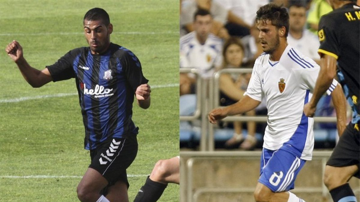 Rafael Jiménez Jarque ´Fali´, izq; Edu Oriol, dch.