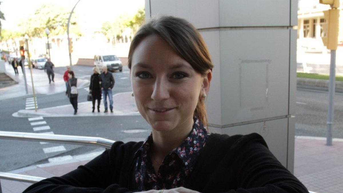 Giulia Zanandreis, estudiante de Derecho en la Universidad de Trento.