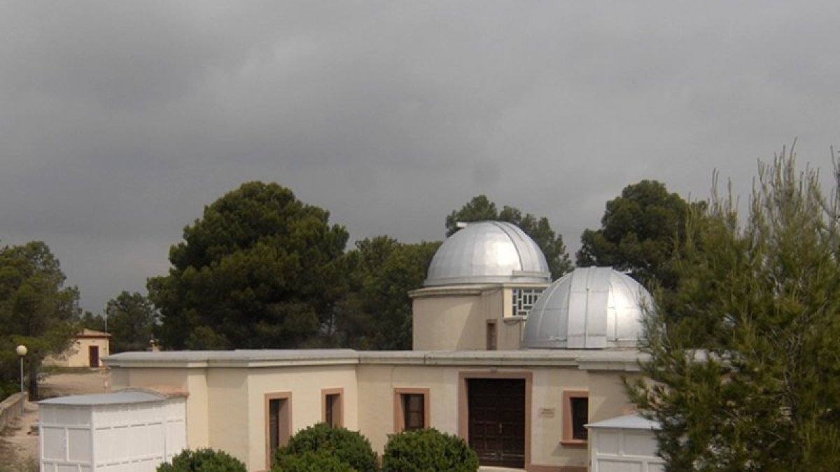 Imatge del centre de recerca de l´Observatori de l´Ebre, ubicat al terme de Roquetes.