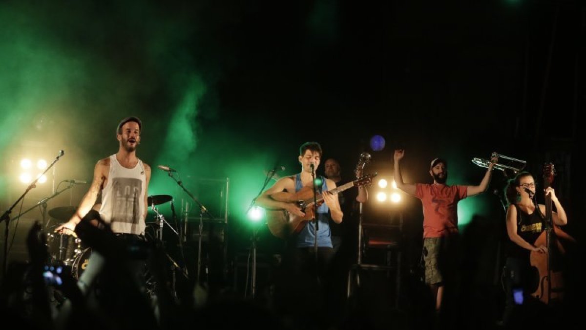 Imatge d'arxiu de Els Catarres, durant un concert el passat setembre a Tarragona.