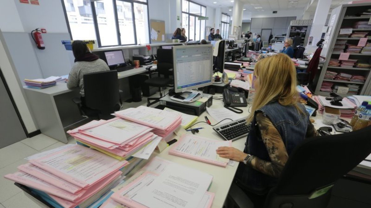 Dependencias del juzgado social de Tarragona, en una imagen de archivo.