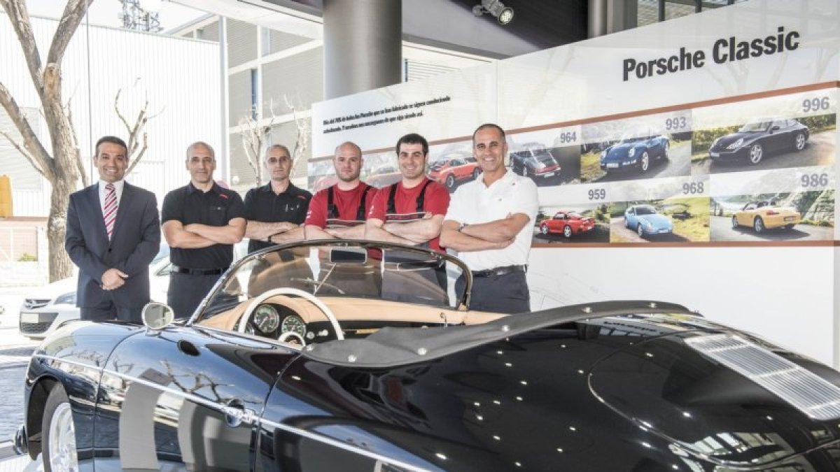 Todos los distribuidores Porsche cuentan con personal capacitado para abordar cualquier tipo de trabajo en automóviles clásicos.