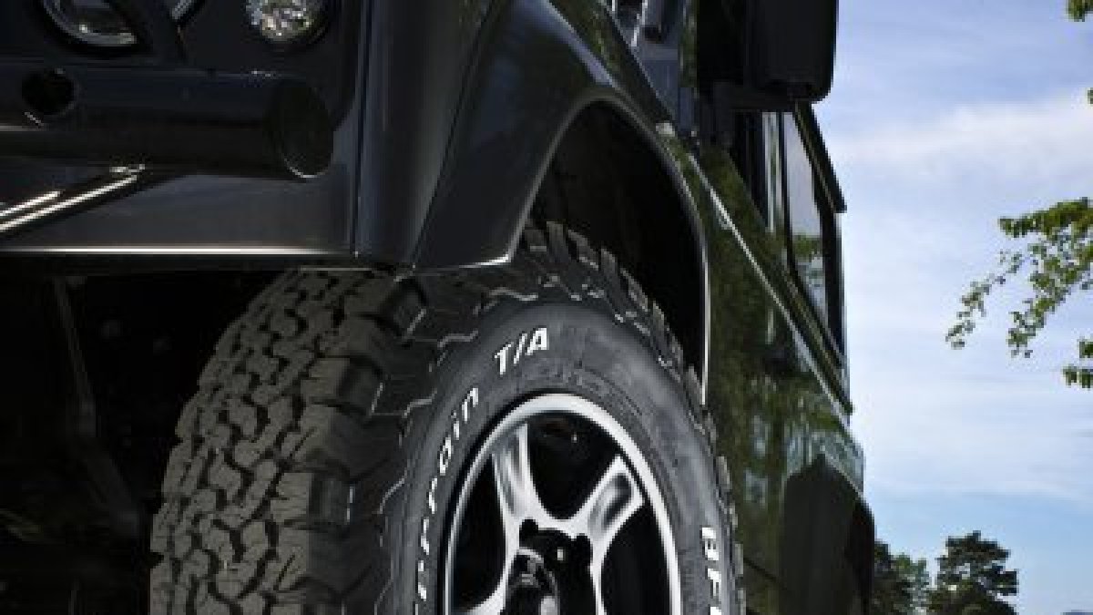BFGoodrich muestra en este evento los neumáticos 4x4 para la mítica marca de todo terrenos.