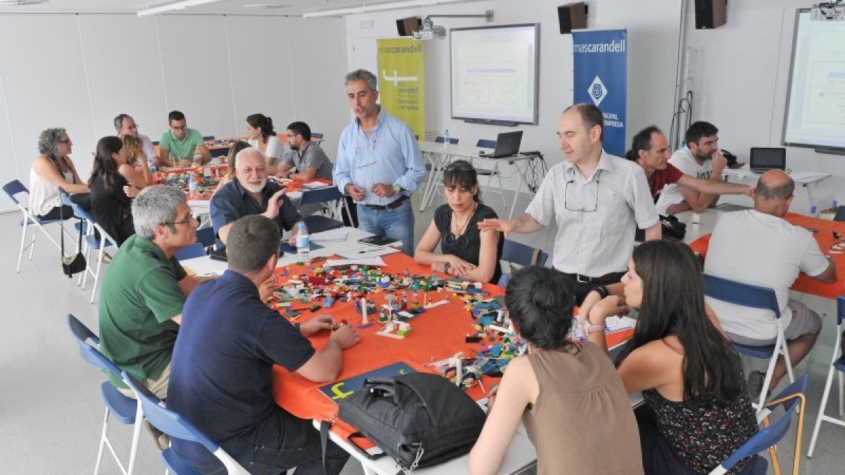 Imatge d´arxiu d´una de les activitats celebrades a les instal·lacions del Mas Carandell.