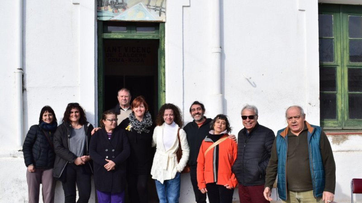 Los vecinos que han constituido la nueva asociación.