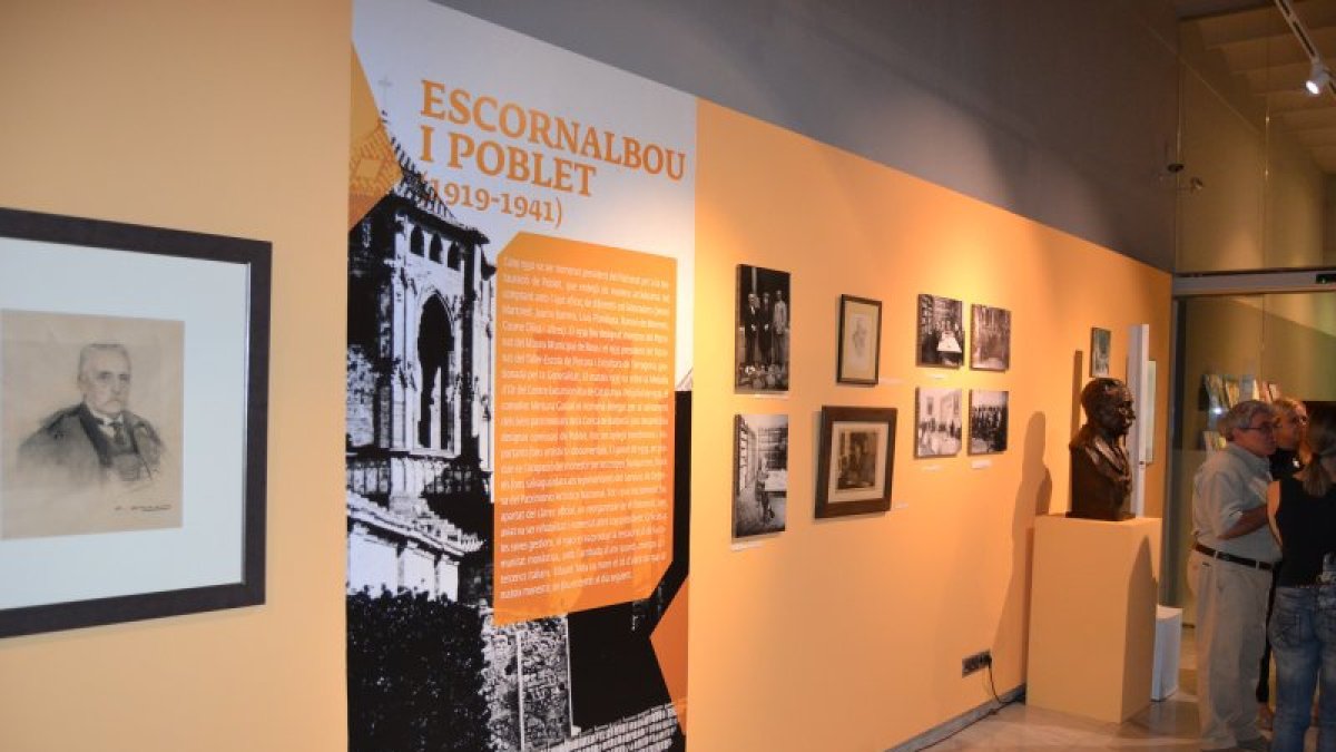 Imatge de l'exposició dedicada a Eduard Toda al Museu de Reus.