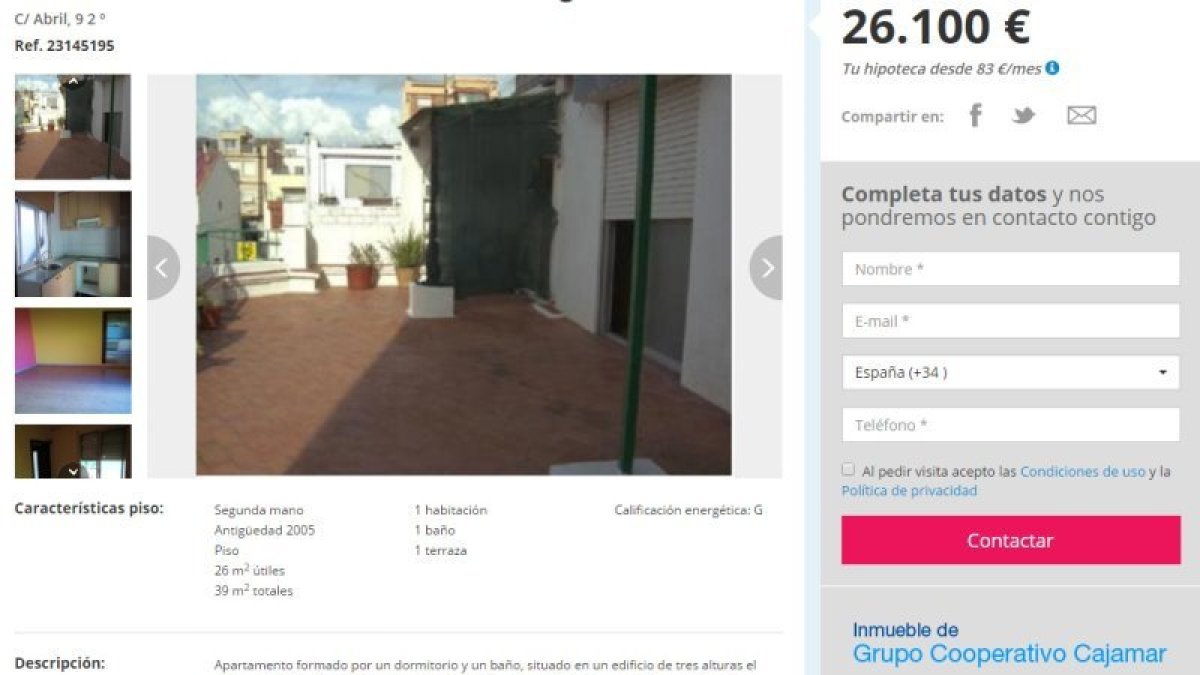 Un piso por 5.000 euros o un chalet por 10.000: más de dos millares de viviendas ganga en Tarragona