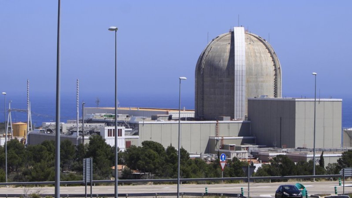Imatge d'arxiu de la Central Nuclear de Vandellòs.