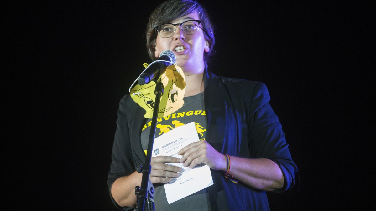 La diputada de la CUP Mireia Boya en una imatge d'arxiu