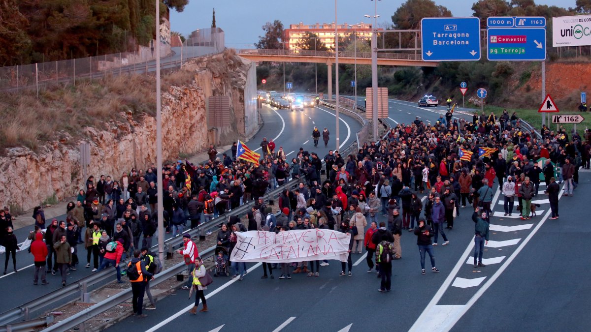Nueva protesta de los CDR este domingo en Tarragona 'contra la represión'