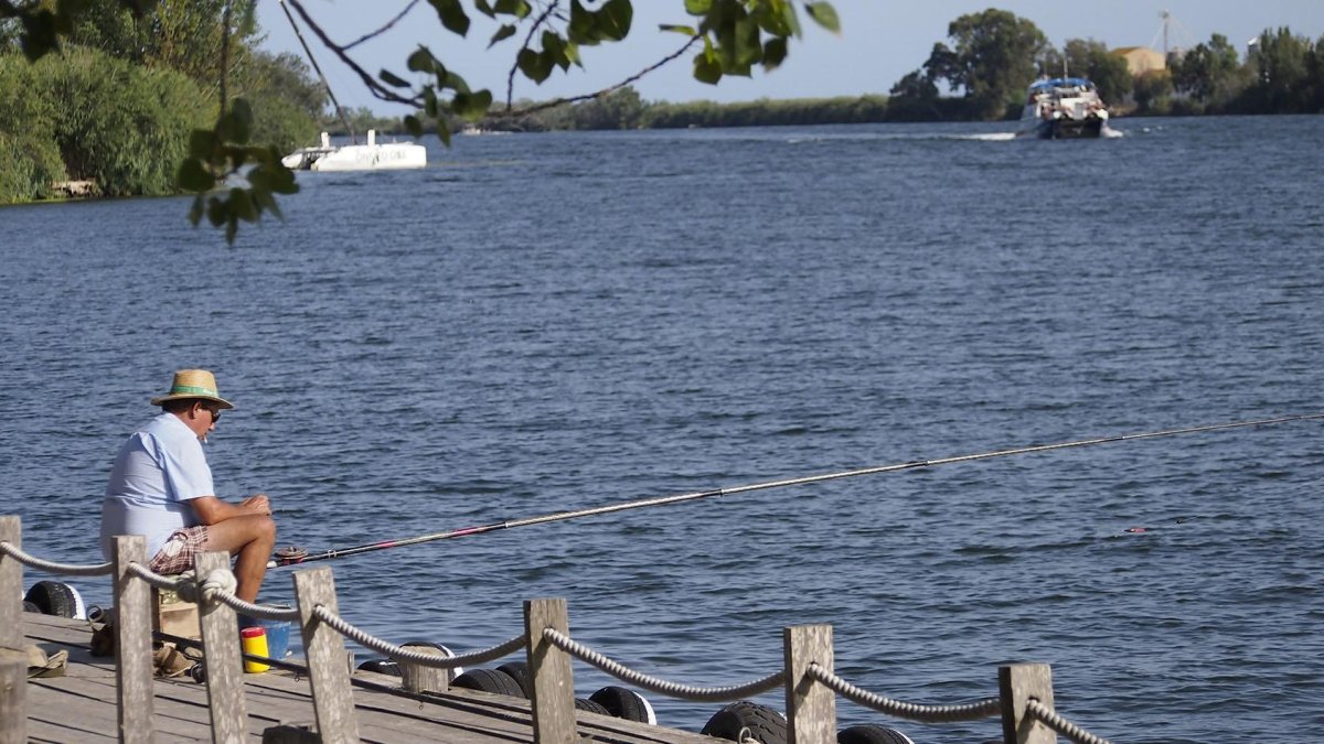 Imagen del río Ebre, protagonista de noticias y foco de atención en épocas de sequía en Catalunya.