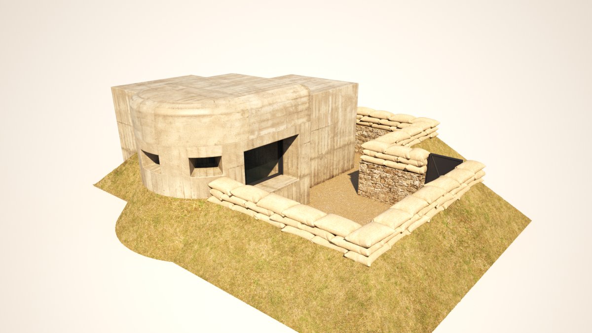 Cunit reconstruye un búnker de la Guerra Civil y revive un día durante el conflicto