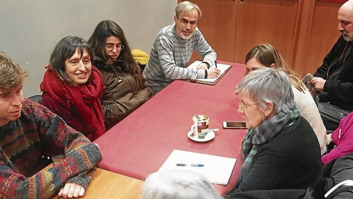 Imagen de la asamblea de Reus Refugi celebrada esta semana en Santa Llúcia.