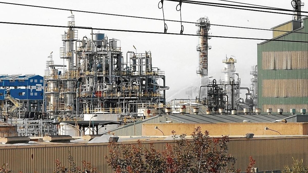 Vistas de Iqoxe y los alrededores del polígono sur donde se produjo la explosión.