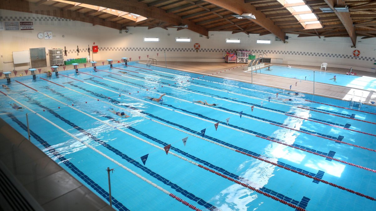 La piscina municipal de Cambrils.