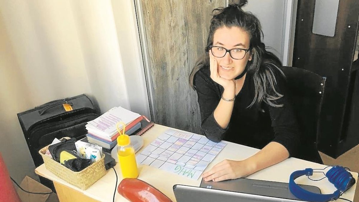 Marta Compte está de Erasmus en Polonia.