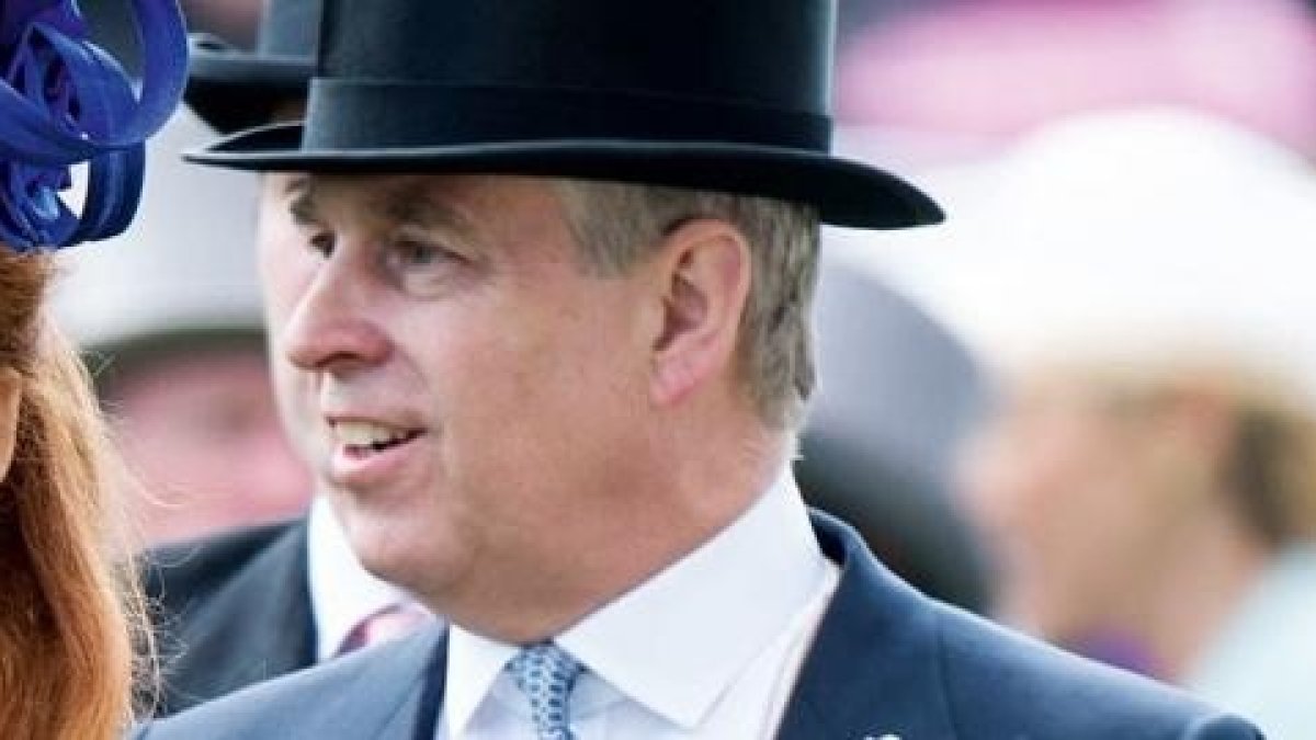 El príncipe Andrés de Inglaterra.