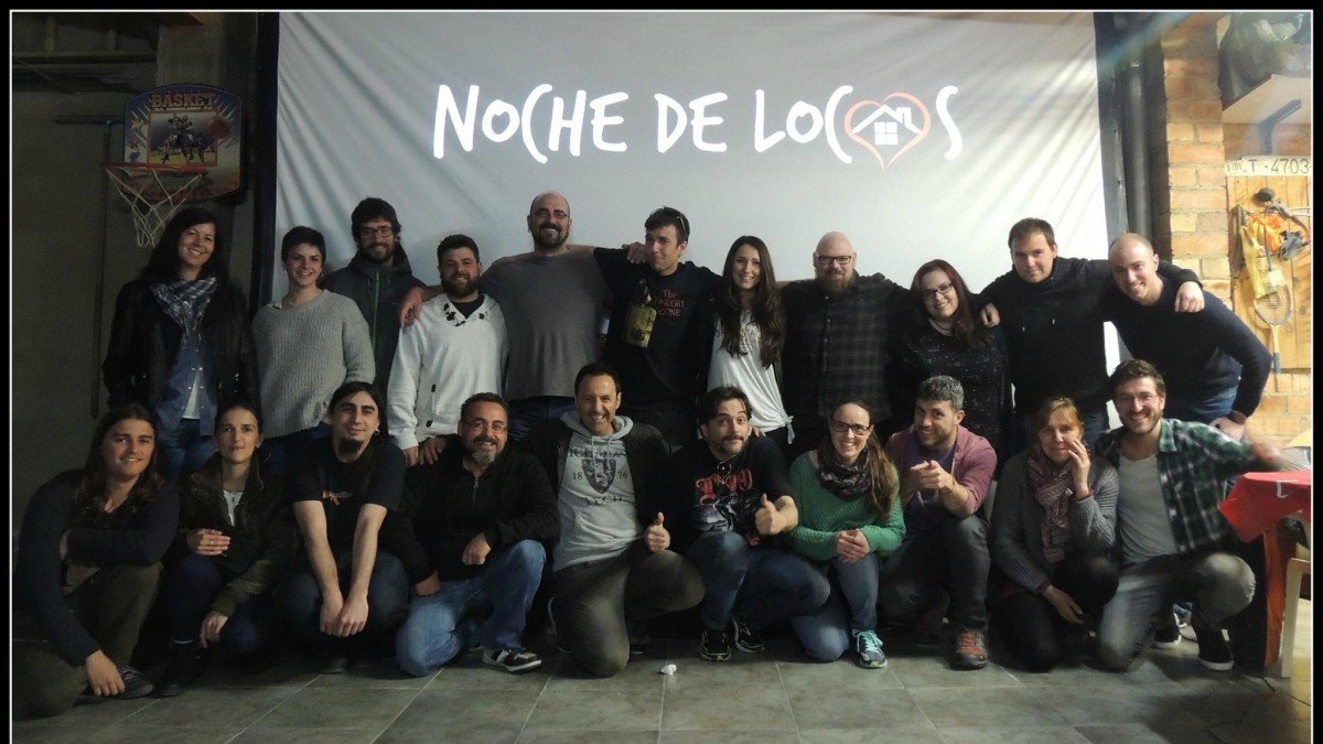 El equipo de Noche de locos.