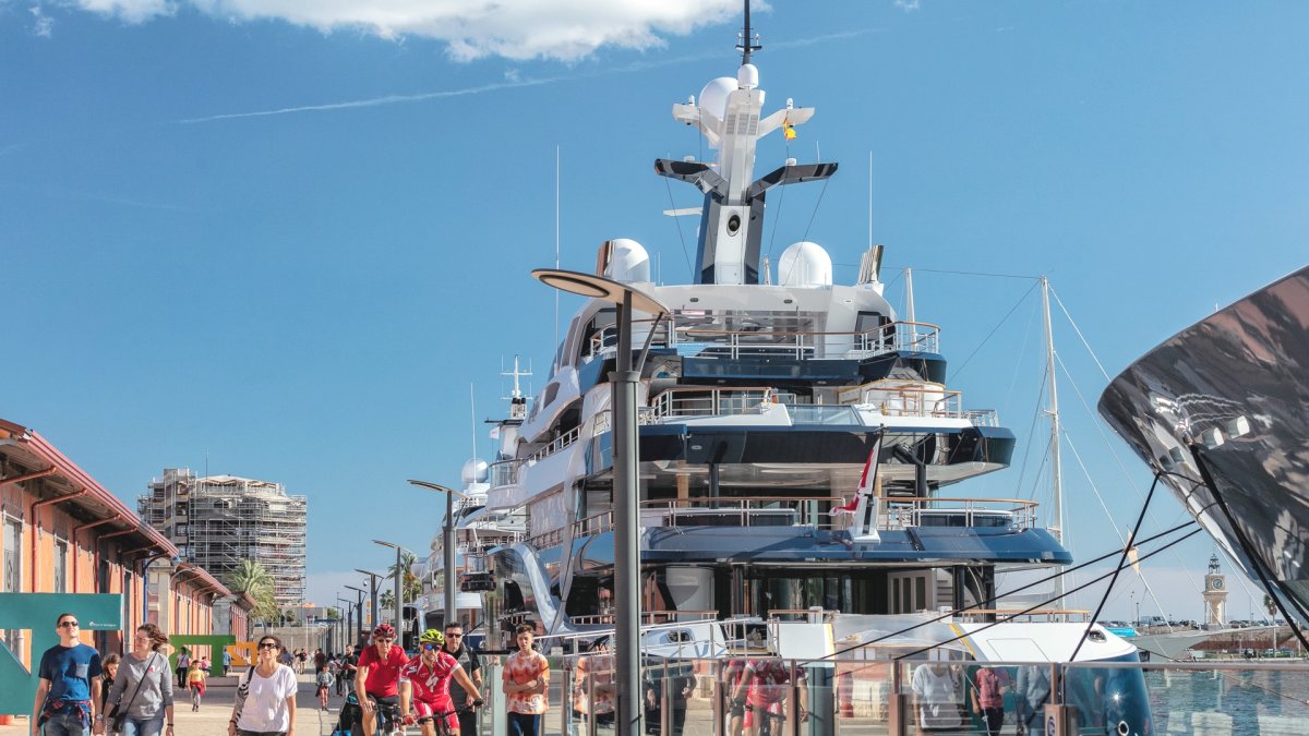 Marina Port Tarraco al frente de los puertos españoles de superyates de gran eslora