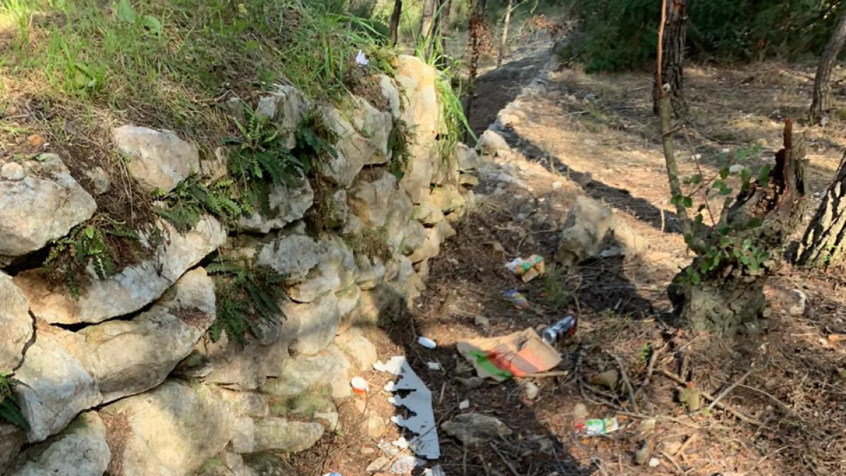 Vandalismo contra el patrimonio rural en Cunit