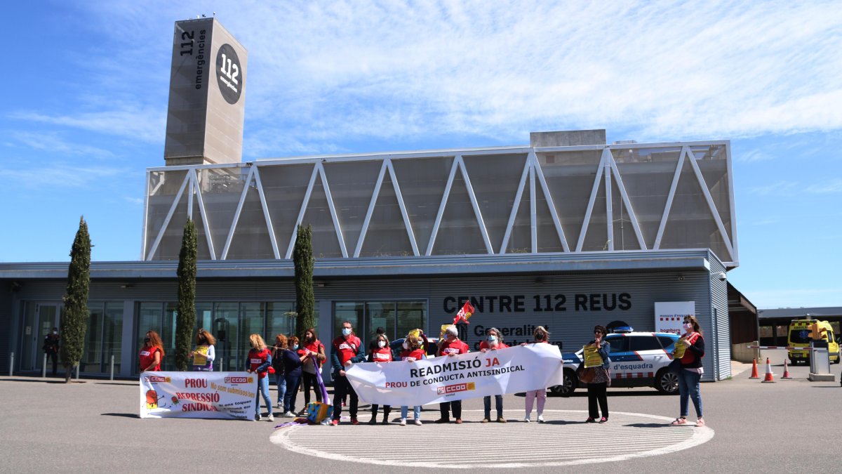 Els treballadors del CAT 112 de Reus es plantegen fer vaga