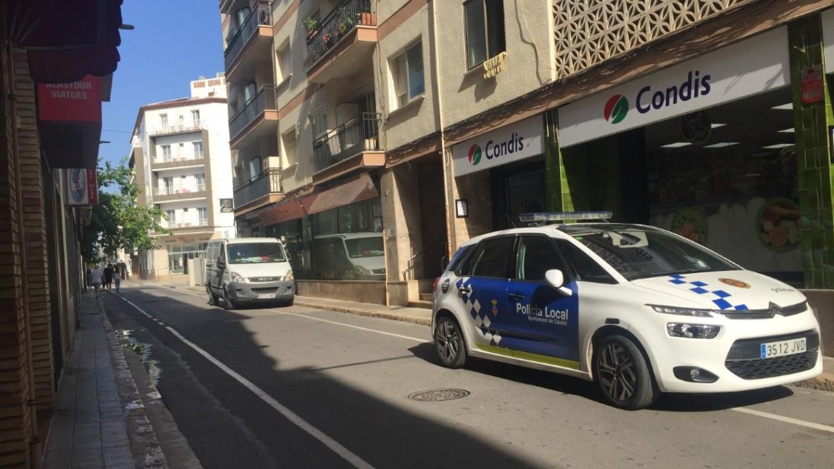 La Policía Local acudía con asiduidad a a la zona.