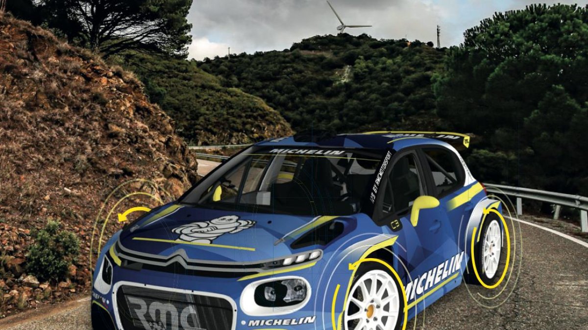 Michelin apoya a los jóvenes pilotos de rallyes