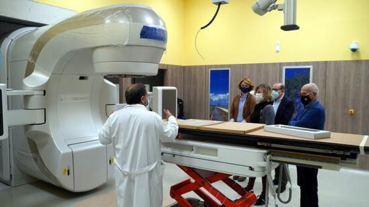 Ahir es va portar a terme una visita a la instal·lació de l’aparell.