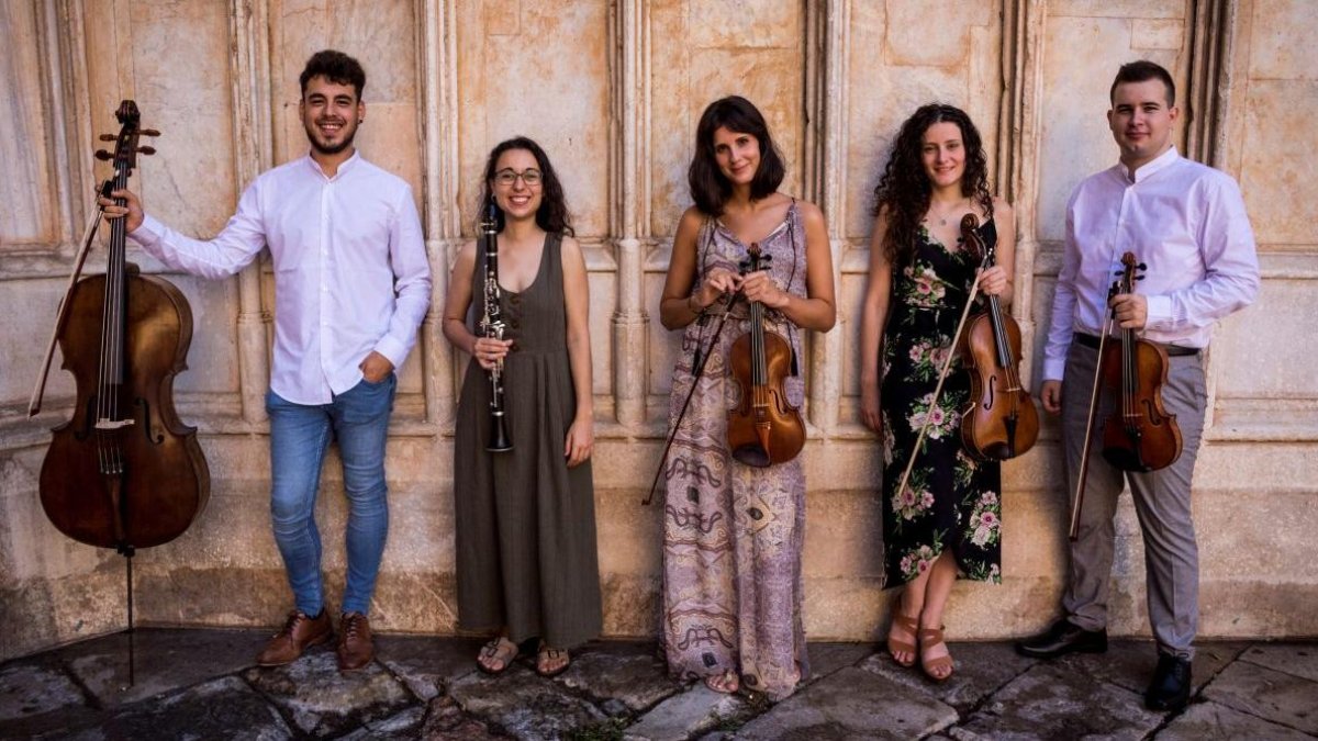 Quintet Vilar Ensemble, clarinet i quartet de corda, al Teatre Metropol.