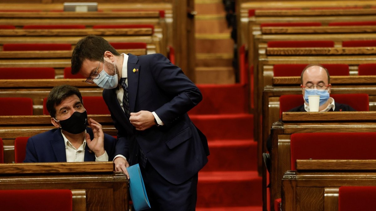 Sesión de la Diputación Permanente del Parlament