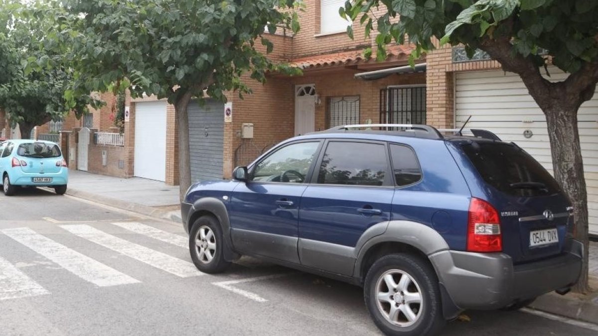 Imagen del portal donde ocurrieron los hechos el pasado jueves en Vila-seca.