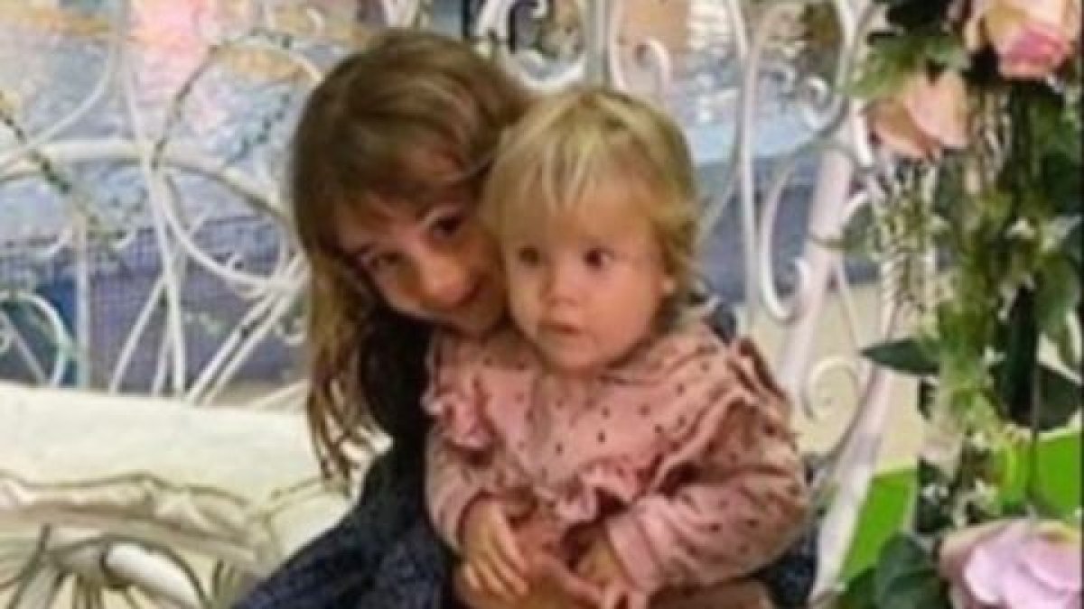 Imagen de las niñas desaparecidas en Tenerife. Cedida