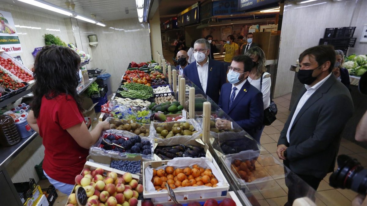 Aragonès ha visitado este viernes Tarragona.