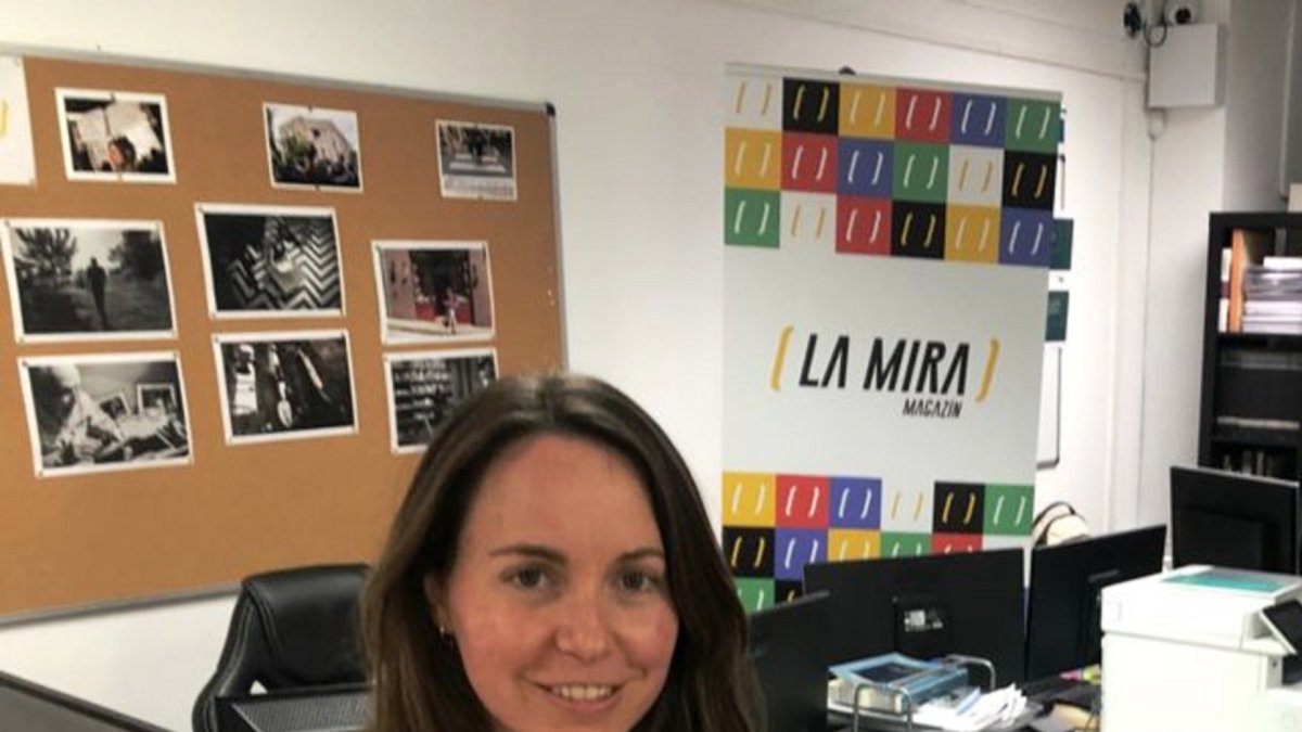 Imatge de la periodista Laura Saula.