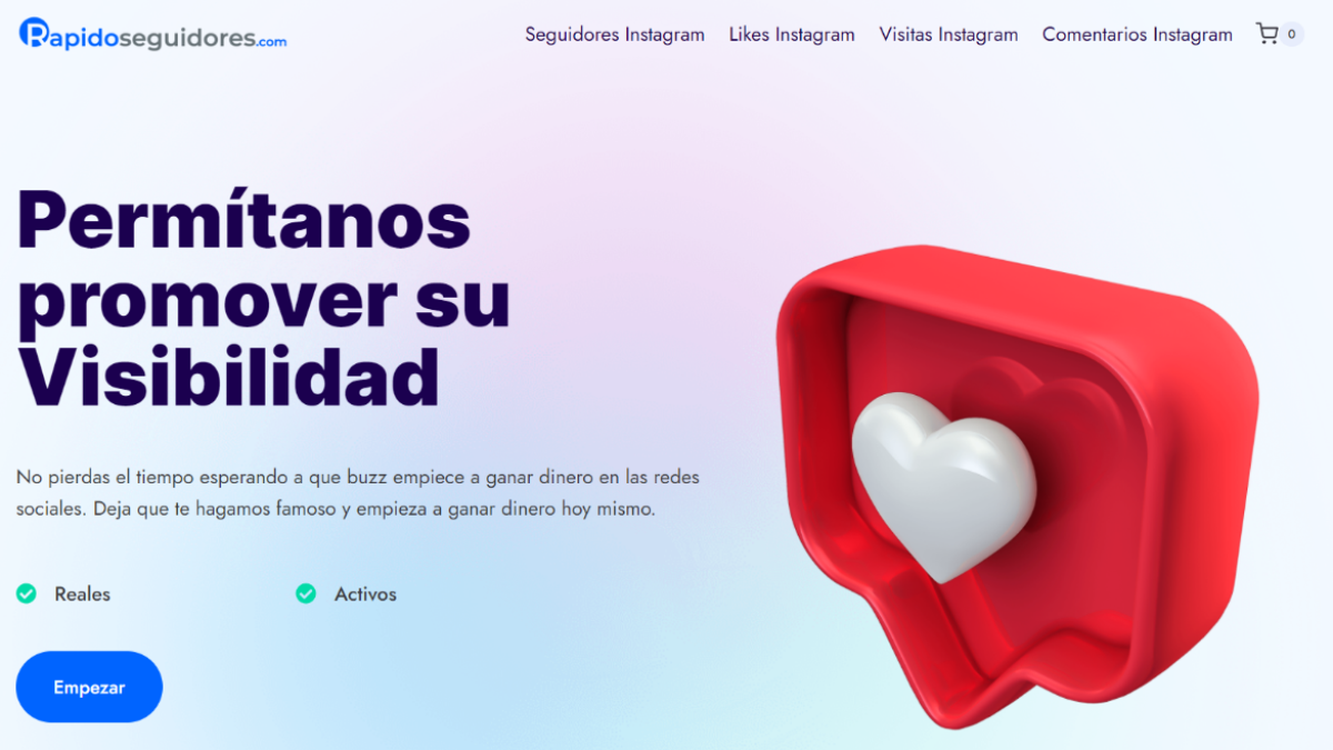 Mejores sitios para comprar seguidores Instagram reales, activos y de calidad