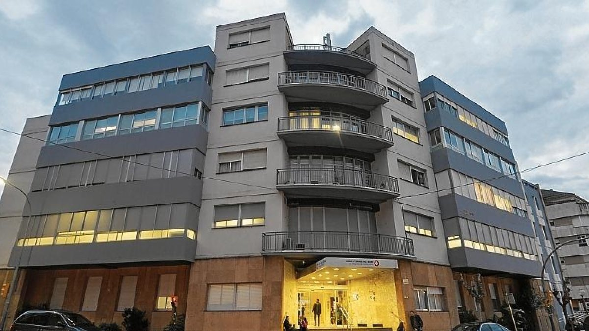 La Clínica Terres de l’Ebre, al barri de Ferreries.