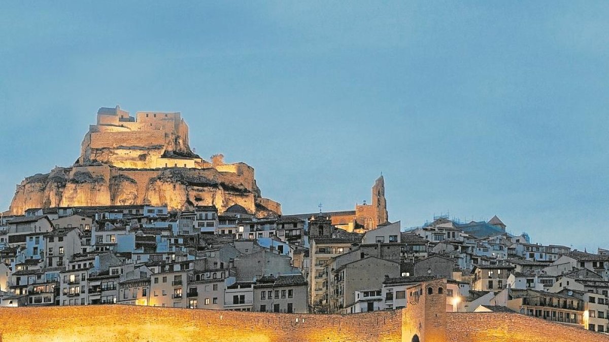 Les muralles i castell de Morella.