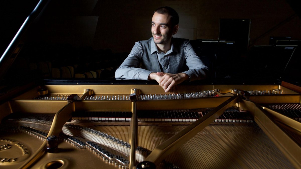 Néstor Giménez Pocket Orchestra presenta ‘Tetralogy’ a la Cripta de l'Ermita de Cambrils.