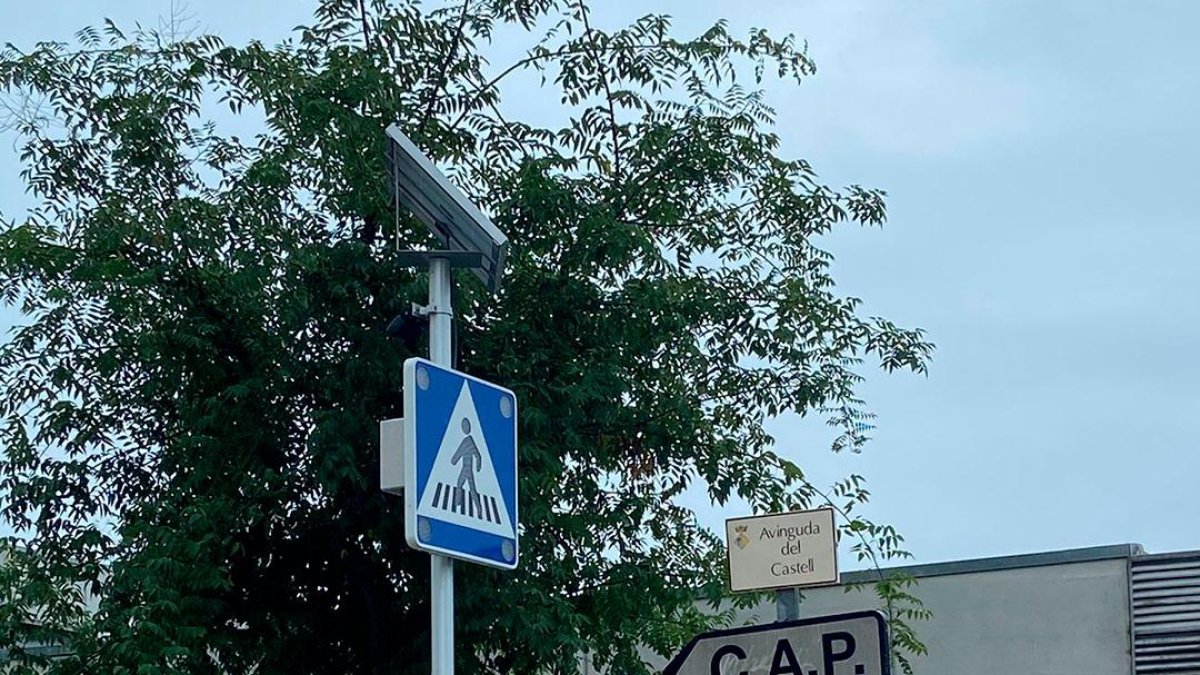 La señalizción inteligente instaladaa en Cunit.