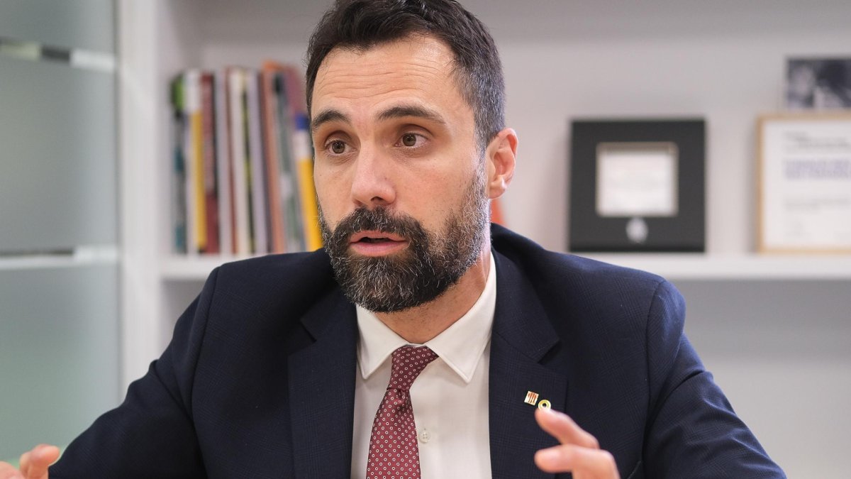 El conseller d'Empresa i Treball, Roger Torrent