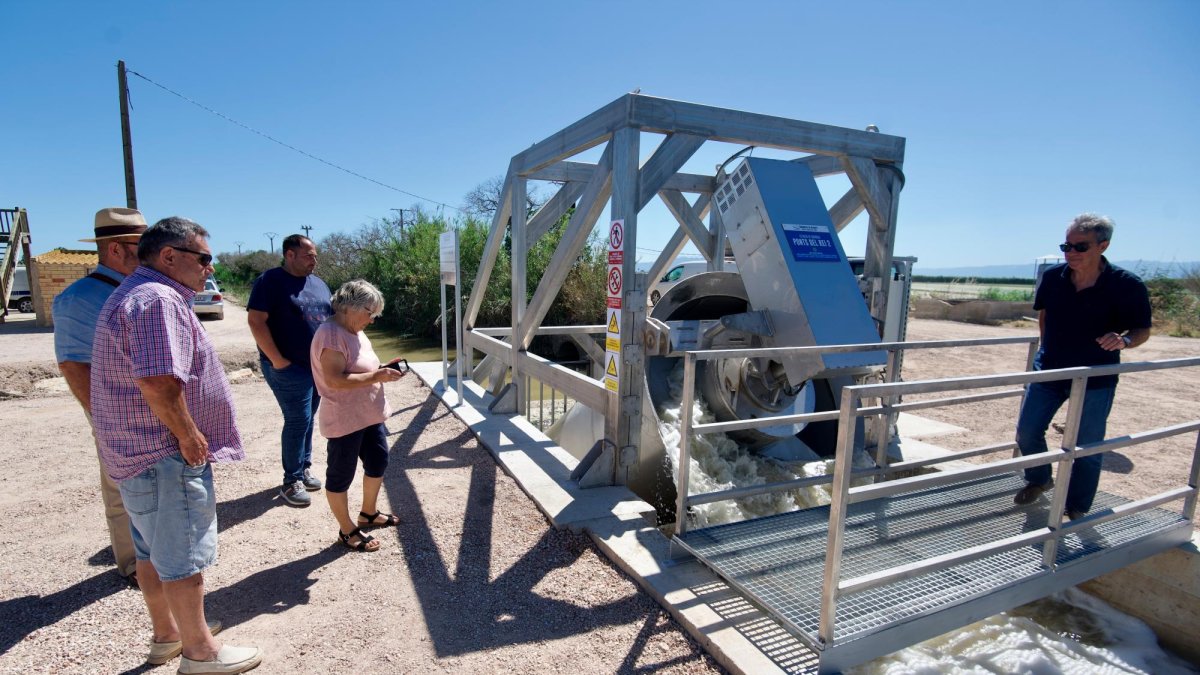 En marxa dues noves estacions de bombament al delta de l’Ebre