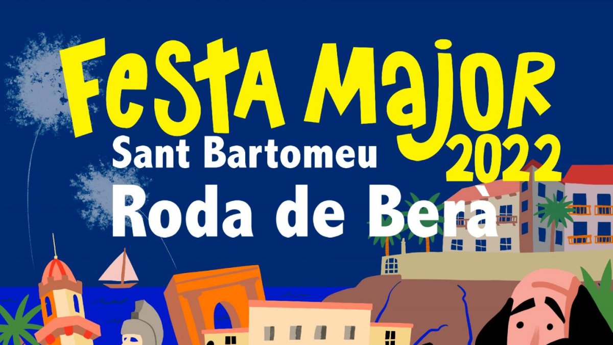 Reproducció del cartell de la Festa Major d’enguant.