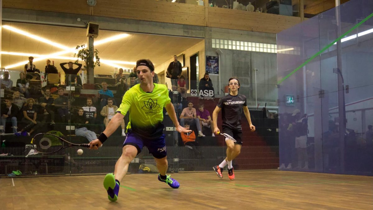 Nilo Vidal, durante la final del campeonato.