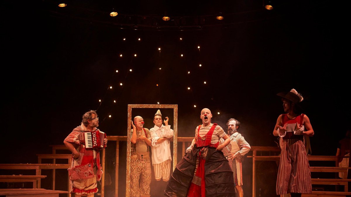 Un momento del espectáculo ‘El Diablo Cojuelo’.